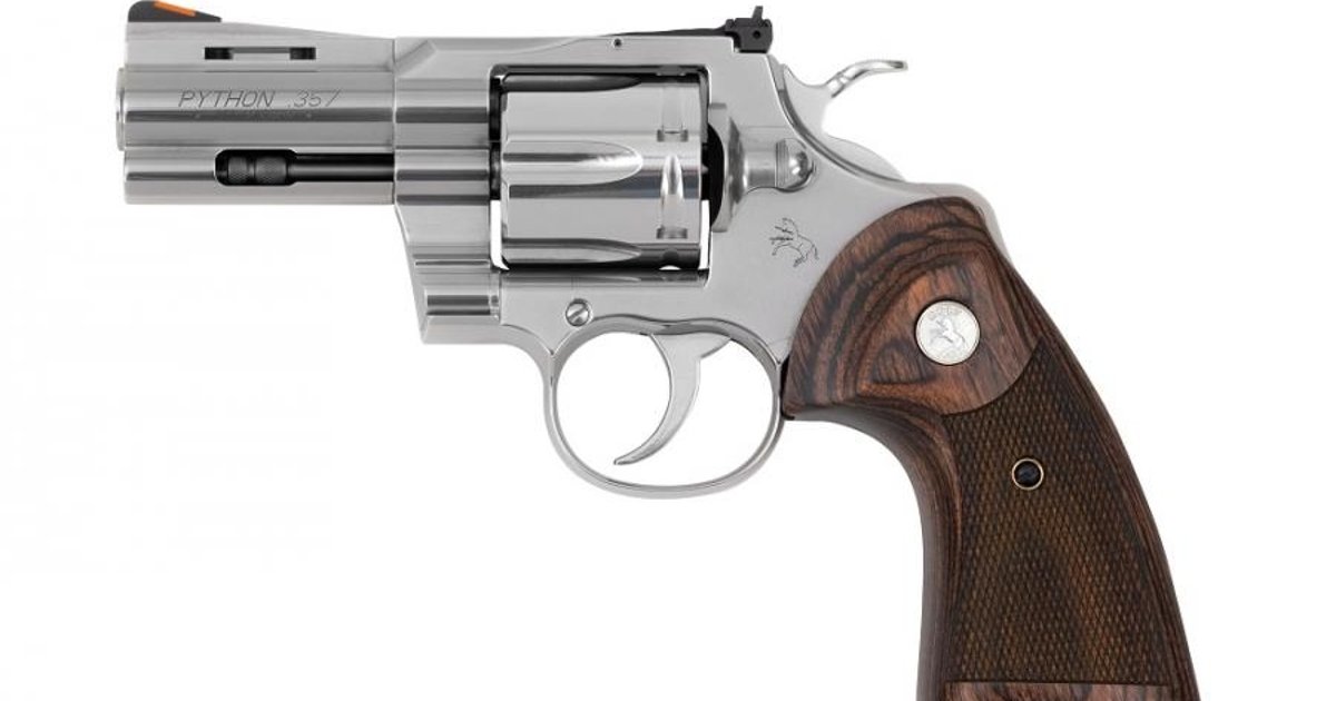 A classic reborn: Colt Python now also available with 3-inch barrel