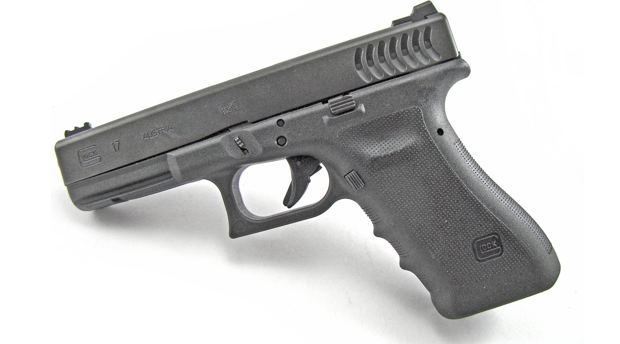 RTF2 Glock, featuring the very grippable - but abrasive! - new pistol grip ...
