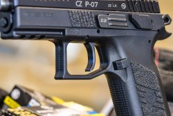 CZ P-07 Kadet in .22 LR, for training and fun CZ P-07 Kadet in .22 LR left side view