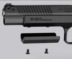 New CZ Shadow 2 Target, accuracy and ergonomics for bullseye shooting a Picatinny rail