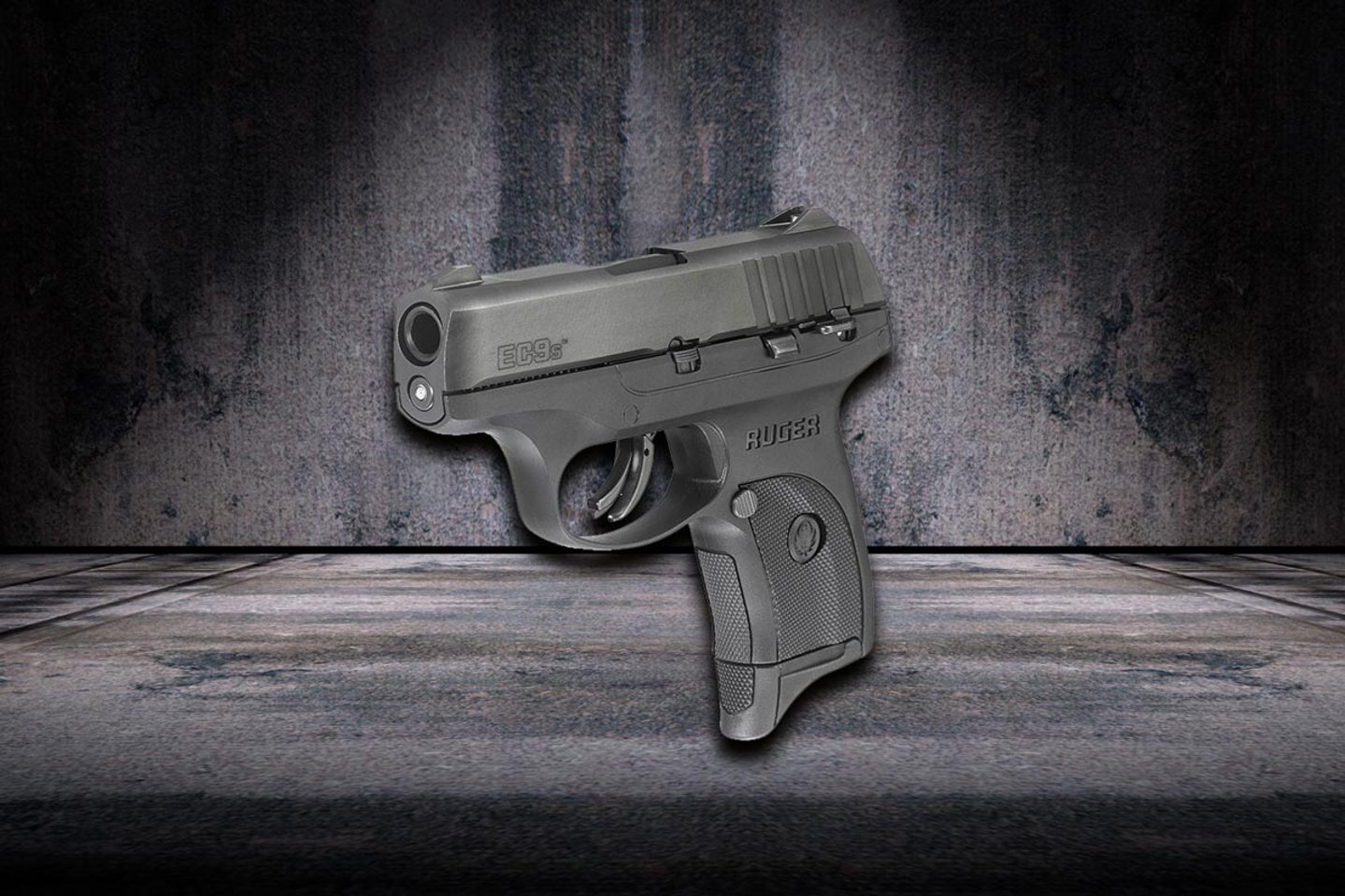 EC9s, a low-price 9mm pistol from Ruger The new Ruger EC9s 9mm Luger pistol.