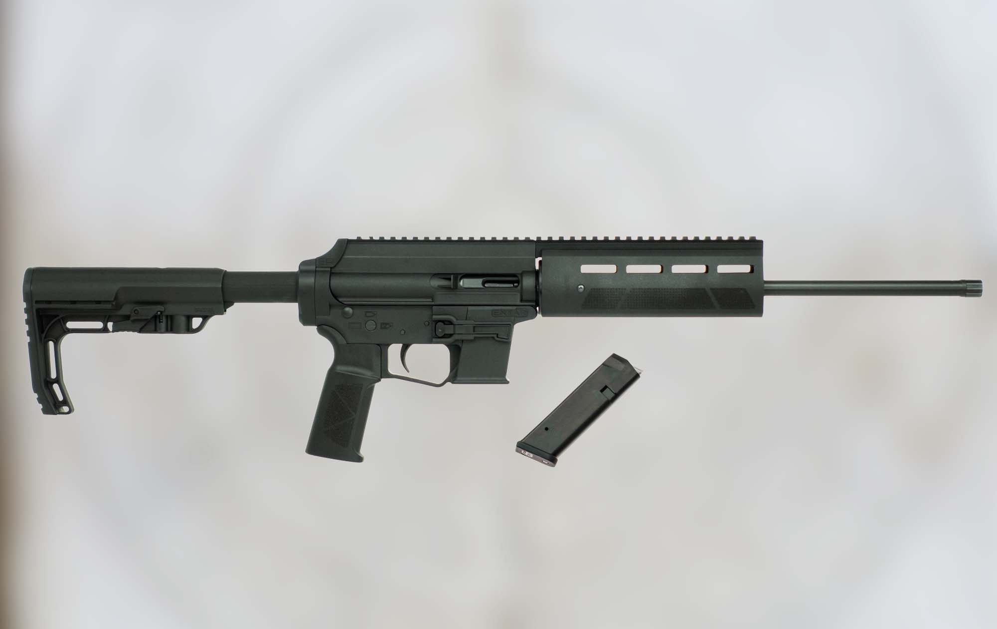 pistols: Extar EP9 Carbine in 9mm Luger, the pistol caliber carbine has evolved
