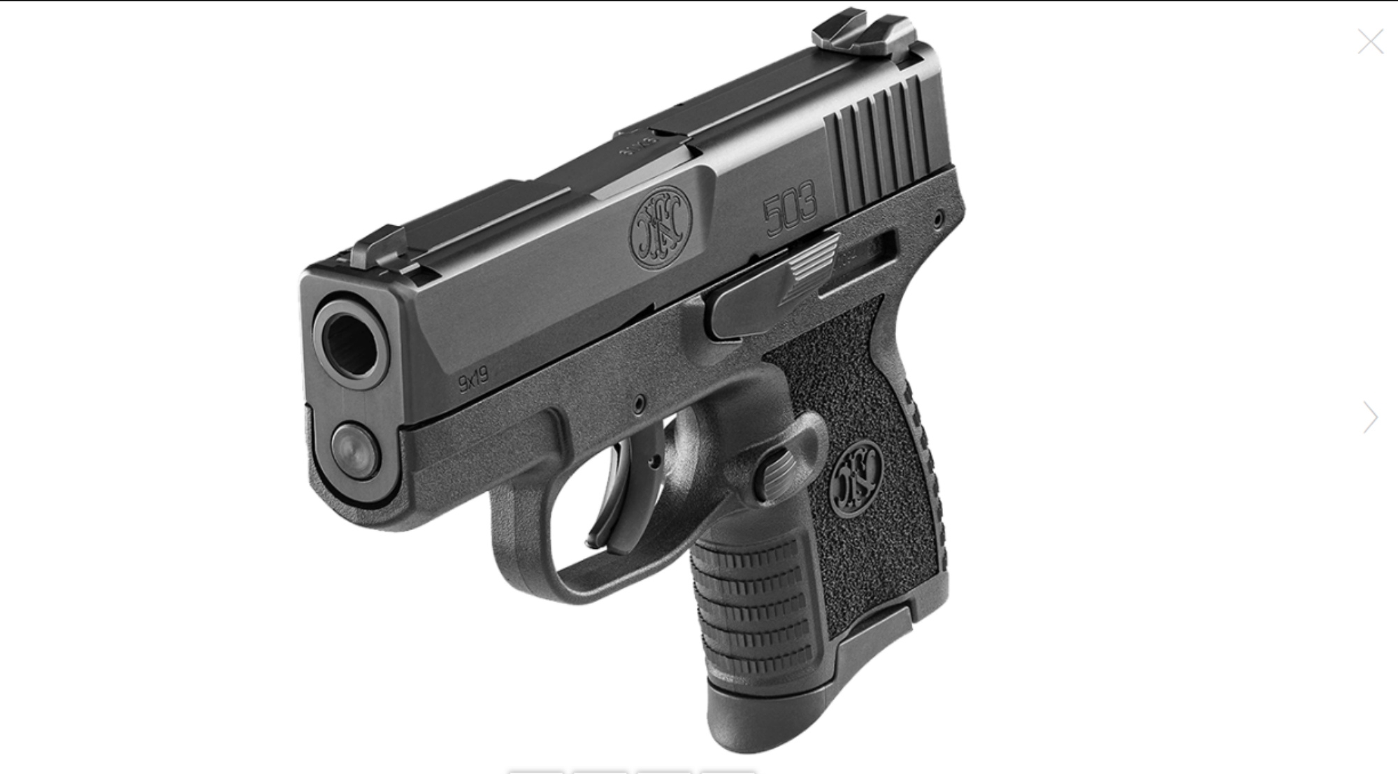 fnh: FN 503, a new slim 9mm pistol for concealed carry
