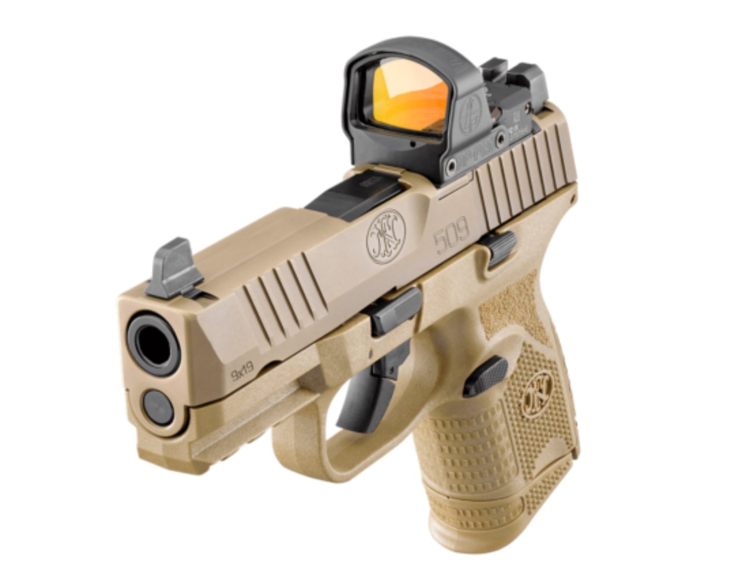 FN 509 Compact MRD, full-sized performance in a compact package The new 9mm FN 509 Compact MRD optics-ready
