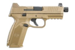FN 509 Tactical, the “civilian version” FN 509 Tactical pistol, right side