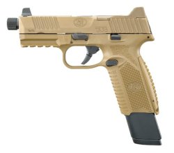 FN 509 Tactical, the “civilian version” FN 509 Tactical with suppressor