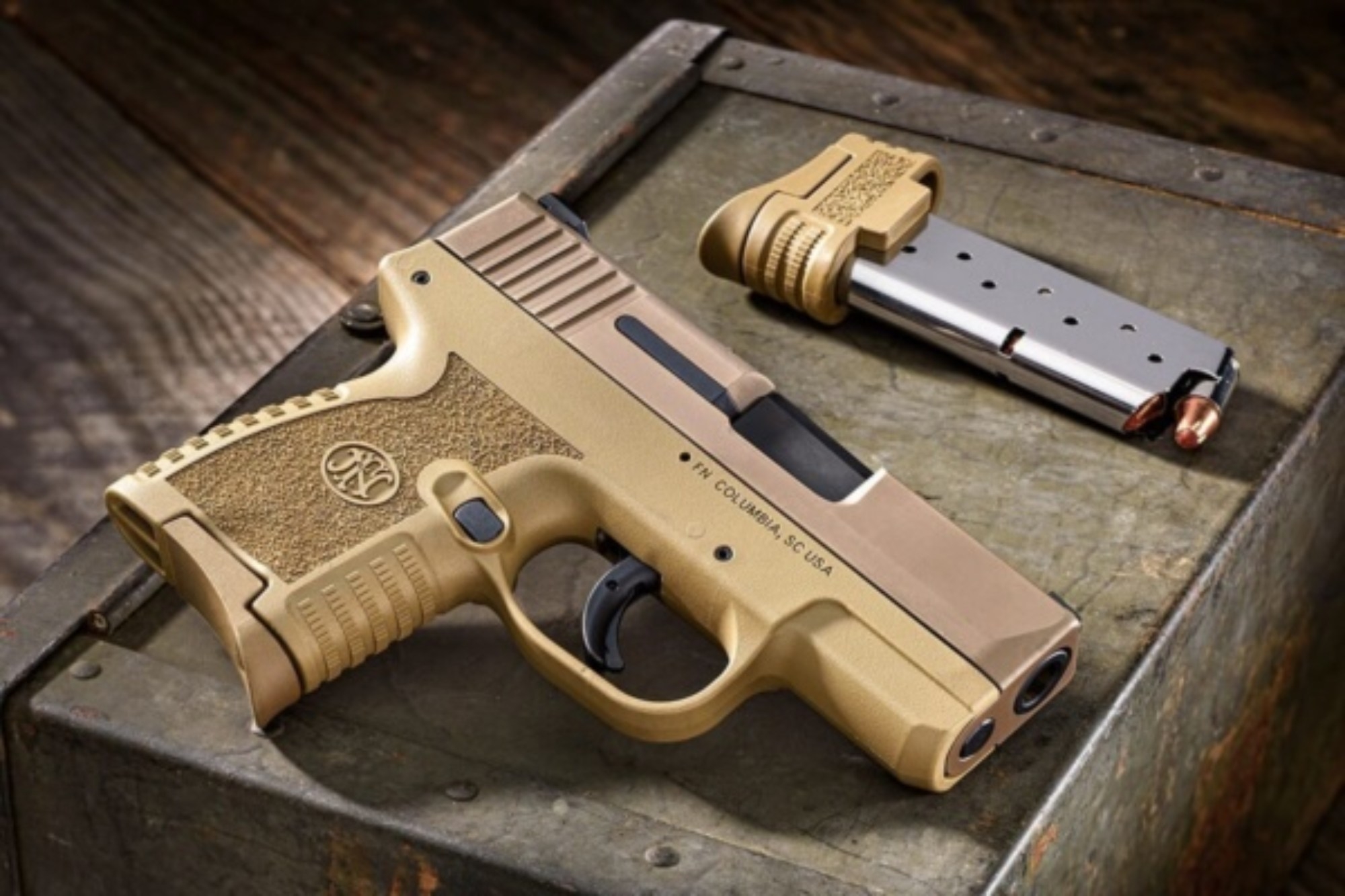 fnh: FN Five-seveN and FN 503 pistols now available in all-FDE versions