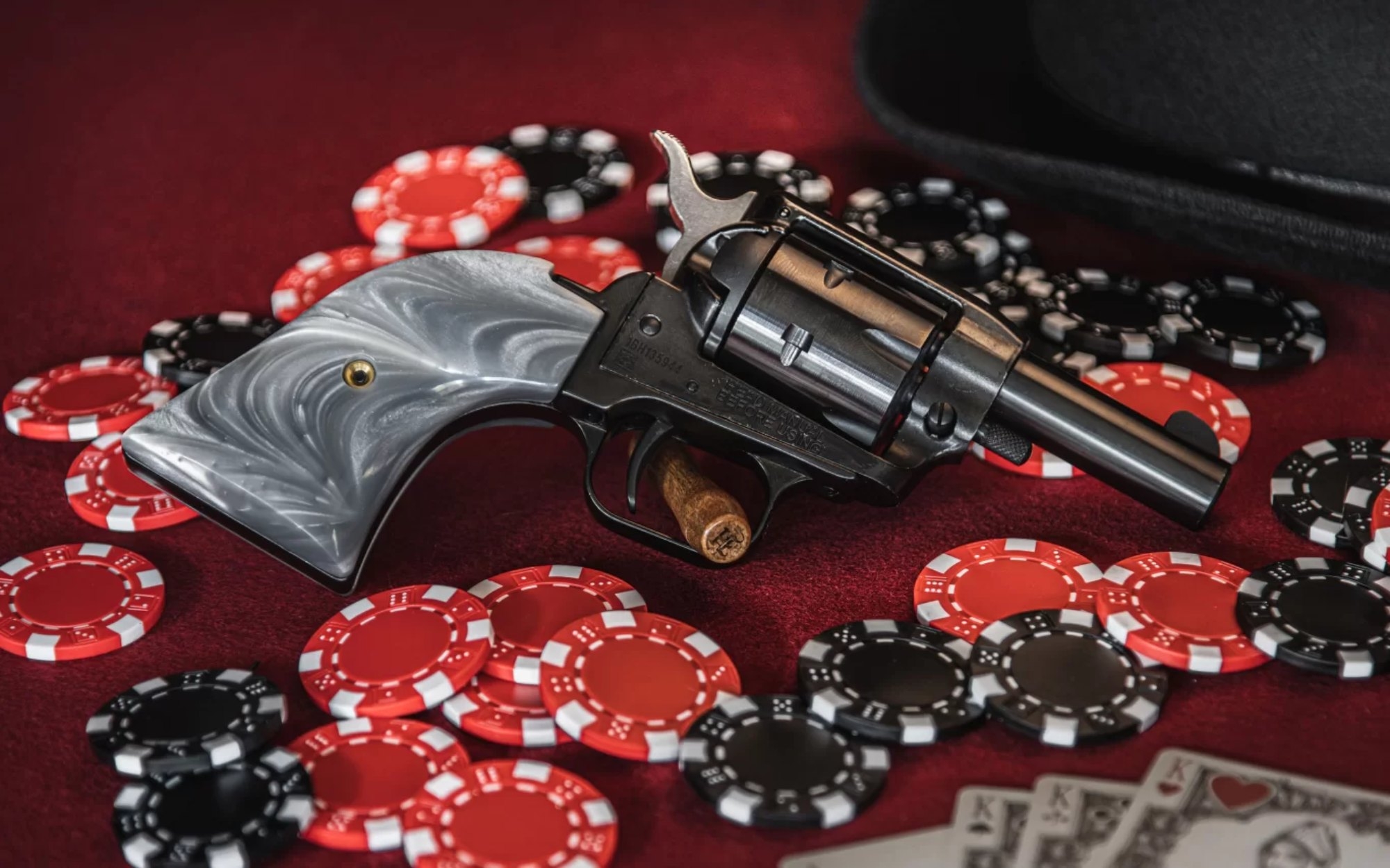 pistols: From Heritage Manufacturing, the Barkeep Revolver in .22 LR: a compact Western-style gun