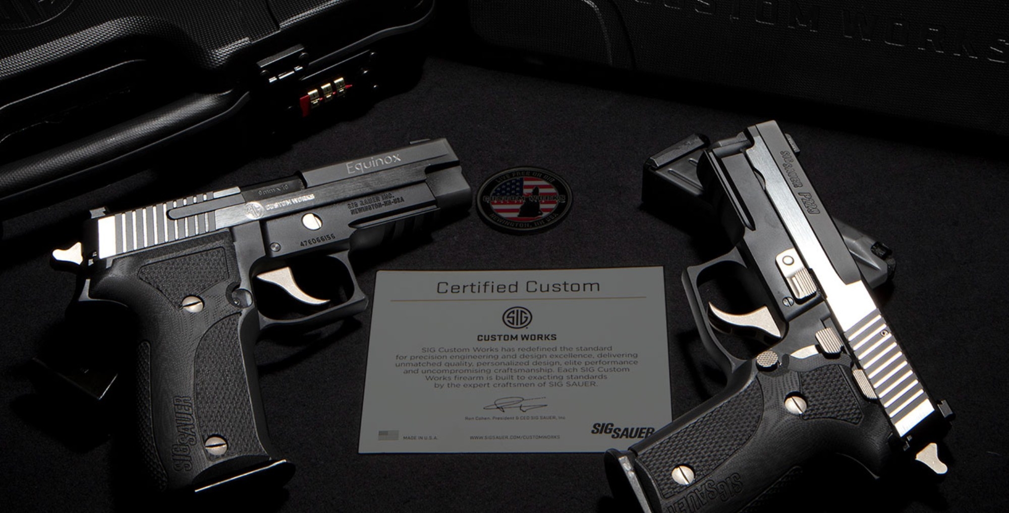 sig-sauer: From SIG Sauer, the P226 Equinox and P229 Equinox – Two “classics” in a new Custom Works series