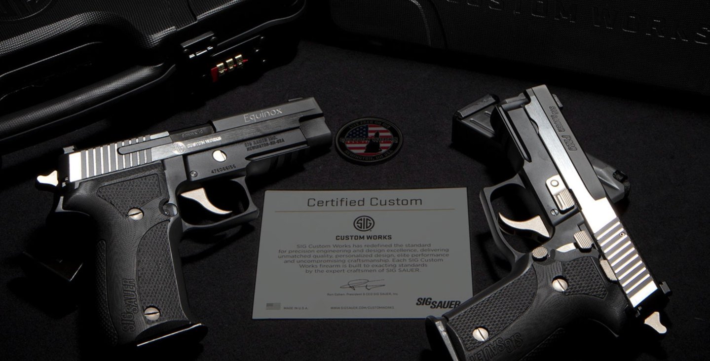 From SIG Sauer, the P226 Equinox and P229 Equinox – Two “new classics”  SIG P226 Equinox and P229 Equinox limited-edition pistols