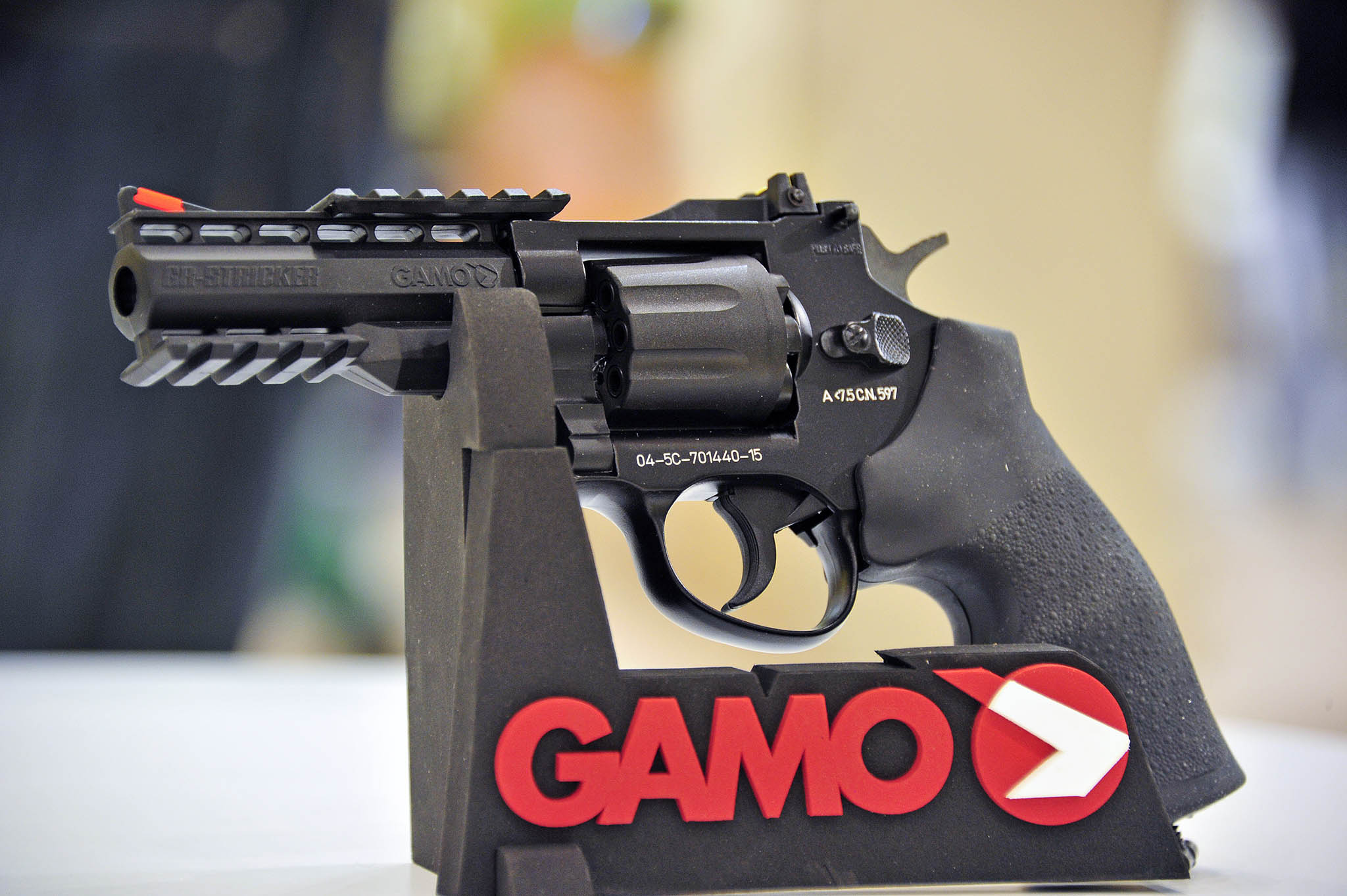 gamo-outdoor: Gamo GR-Stricker, the new air revolver gamo-outdoor: Gamo GR-Stricker, the new air revolver