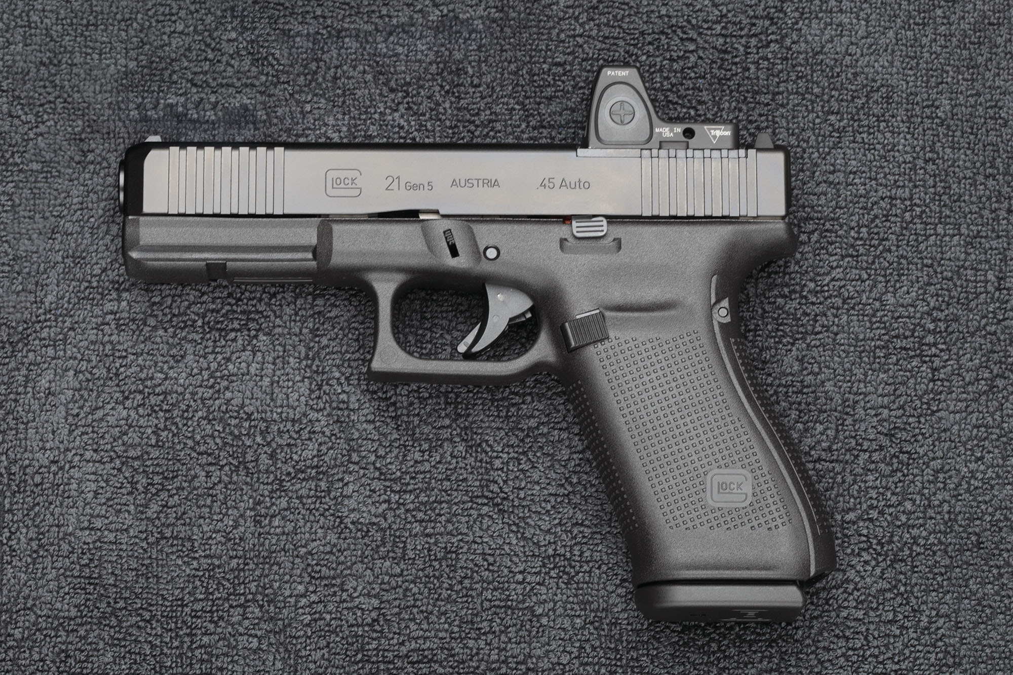 New Glock Gen 5 Model 21 MOS 45 ACP Review 