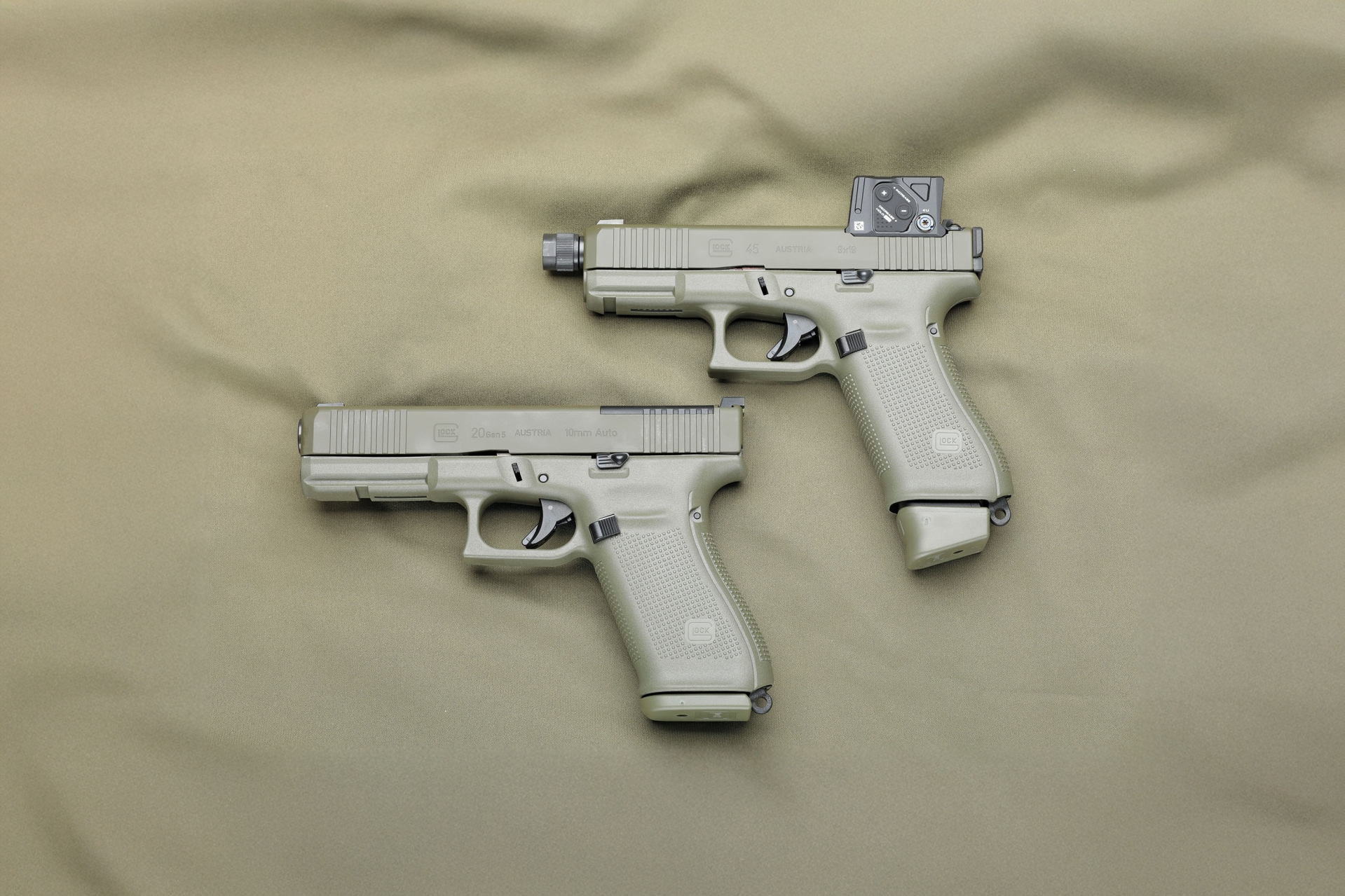 glock: Test: GLOCK Hunter Edition – 10mm G20 Gen5 MOS and 9mm G45 Hunter Edition A-CUT COA models glock: Test: GLOCK Hunter Edition – 10mm G20 Gen5 MOS and 9mm G45 Hunter Edition A-CUT COA models