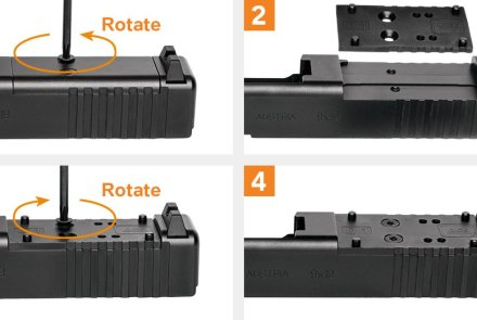 MOS, the GLOCK Modular Optic System: what it is and what pistol models are available The GLOCK pistol in MOS configuration