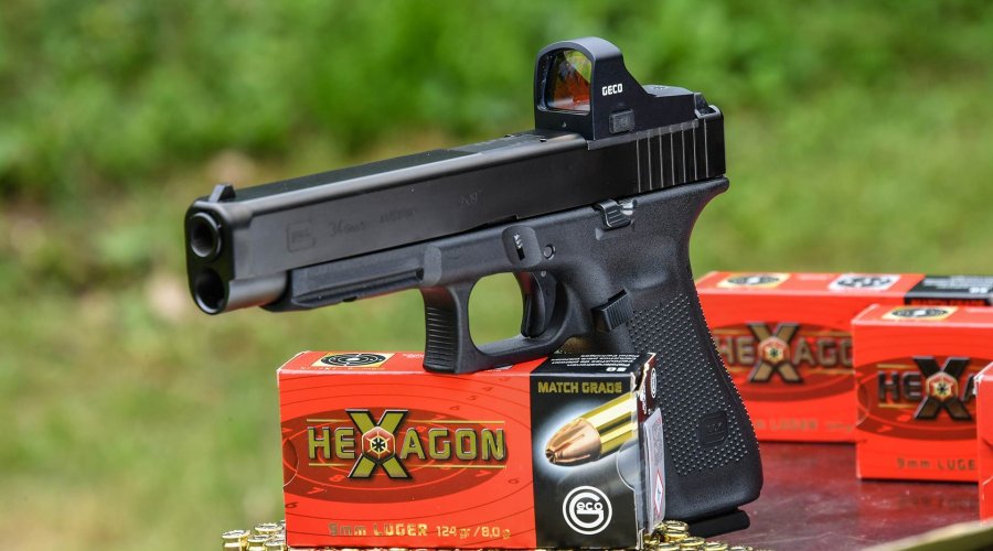 MOS, the GLOCK Modular Optic System: what it is and what pistol models are available The long-slide 9mm GLOCK 34 Gen5 MOS