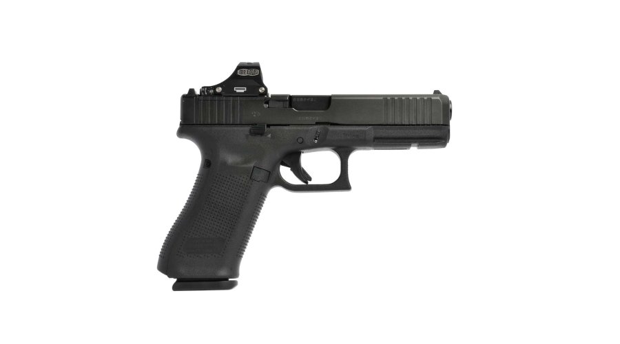 GLOCK 17 Gen5 in MOS configuration with mounted MRDS.