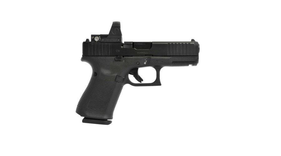 GLOCK 19 Gen5 gun in MOS configuration with mounted MRDS