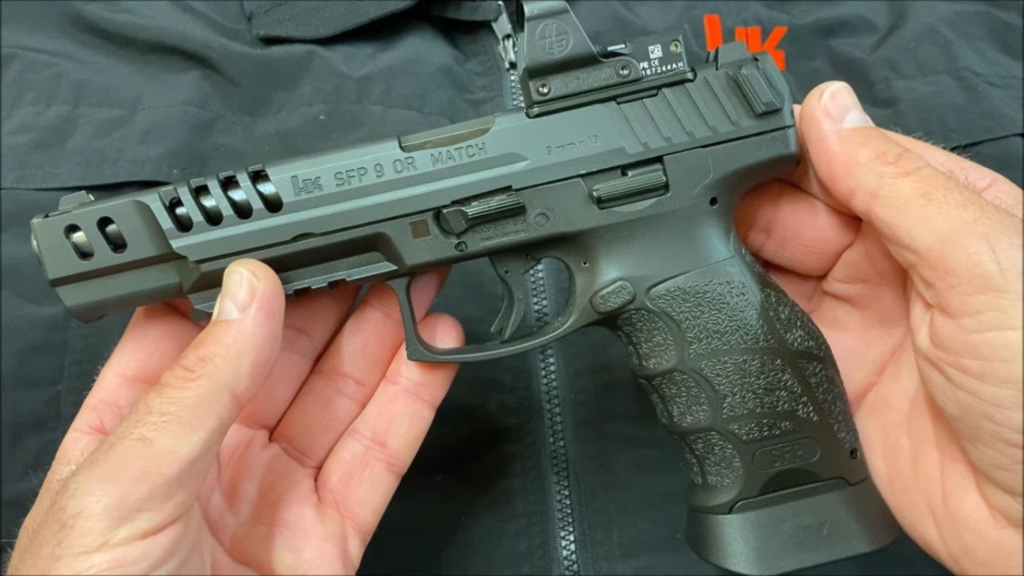 Tested exclusively for you: new Heckler & Koch SFP9 Match OR pistol The SFP9 Match OR