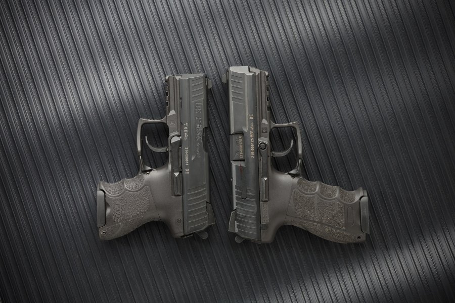 A size comparaison between the new Heckler & Koch P30SK and the standar...
