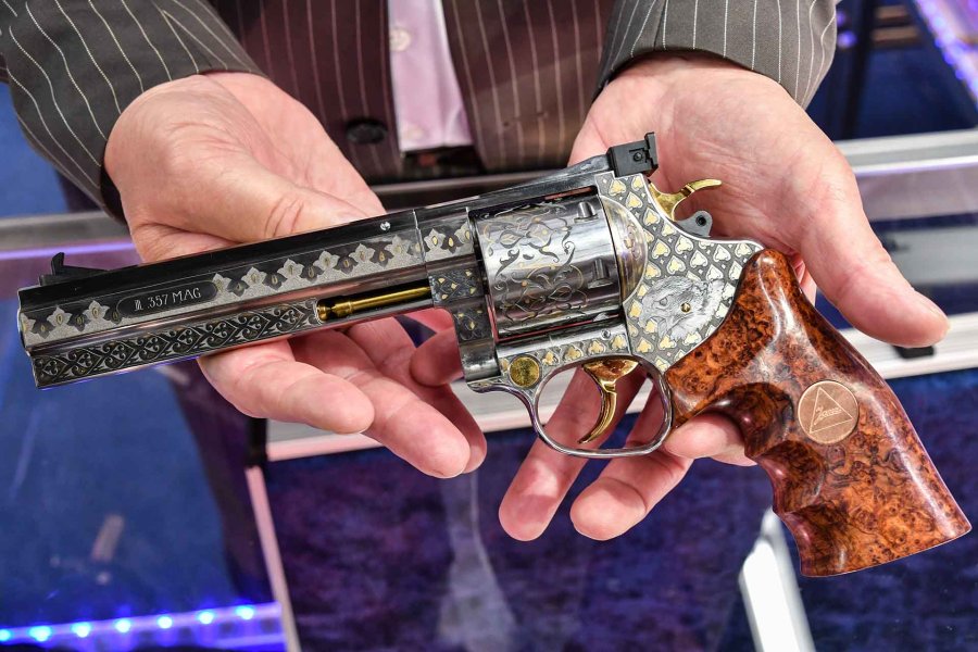 Janz, very special German-made revolvers Janz .357 Magnum revolver.
