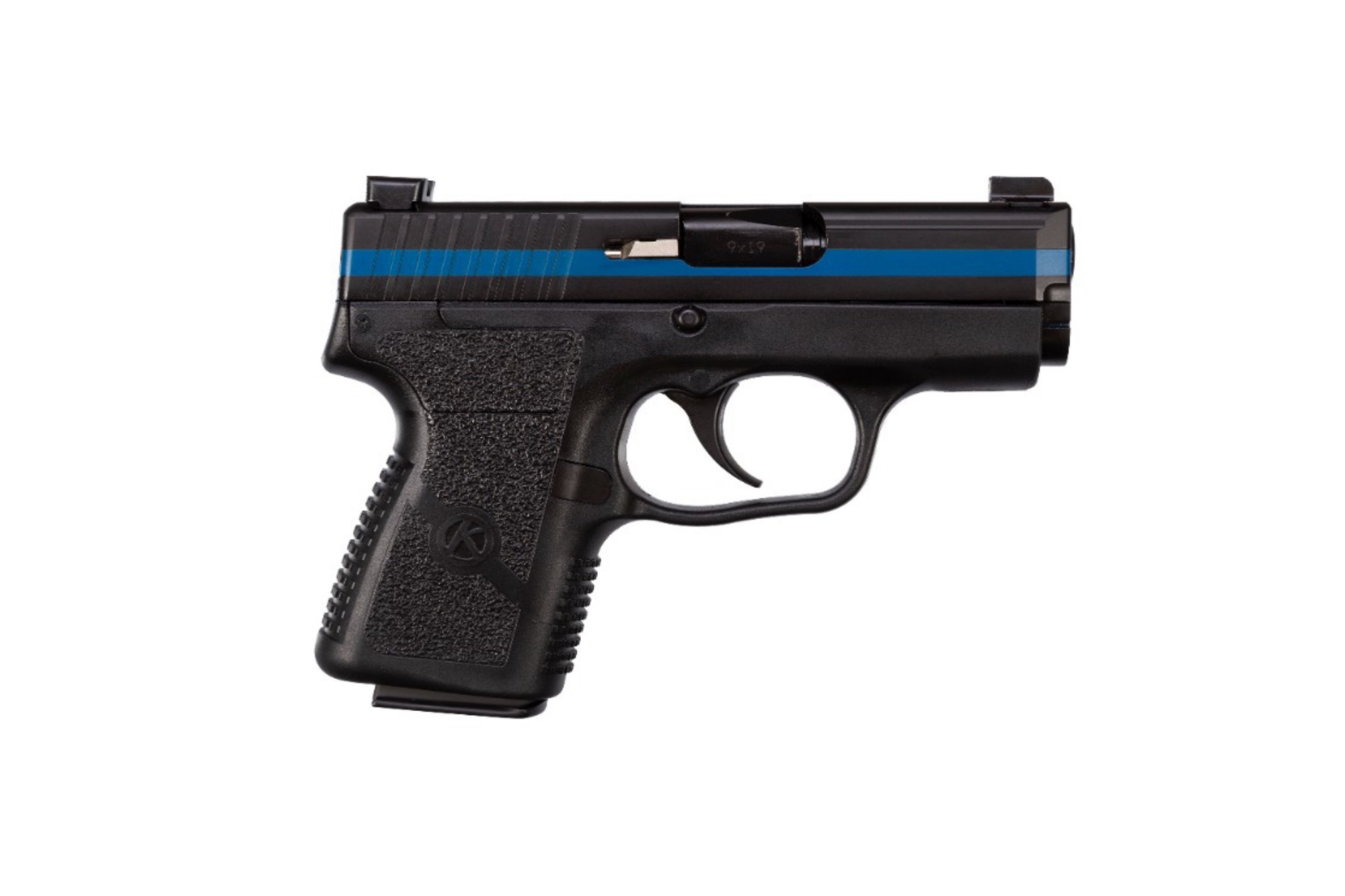 kahr-arms: Kahr Arms PM9 "Thin Blue Line", to honor those in blue kahr-arms: Kahr Arms PM9 "Thin Blue Line", to honor those in blue
