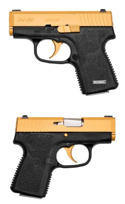 Kahr Arms introduces Cerakote Gold CW380 pistol Kahr Arms CW380 views