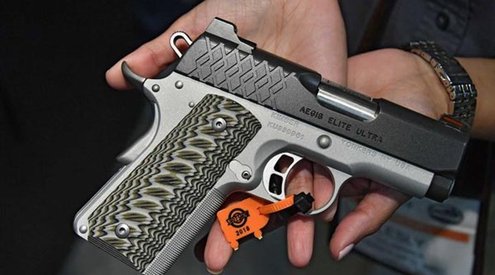 New Kimber 1911 Pistols: Aegis Elite, KHX, Hero and Stainless Target Kimber Aegis Elite Ultra 1911, right side