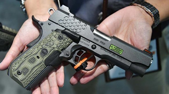 New Kimber 1911 Pistols: Aegis Elite, KHX, Hero and Stainless Target The right side of the Kimber KHX 1911 pistol
