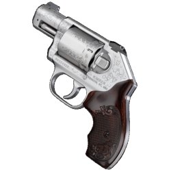 Kimber K6s Classic Engraved revolver, powerful elegance The Kimber K6s Classic Engraved revolver, left view