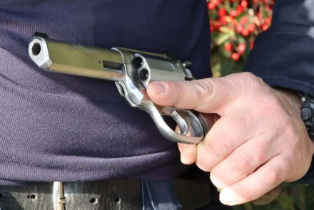 All edges of the Kimber K6s Combat revolver 