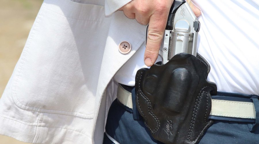 Kimber K6s Stainless (LG) in .357 Magnum, the return of the concealed carry revolver extraction sequence from the holster