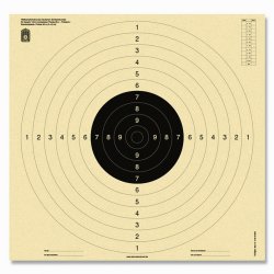 Sport pistol precision target