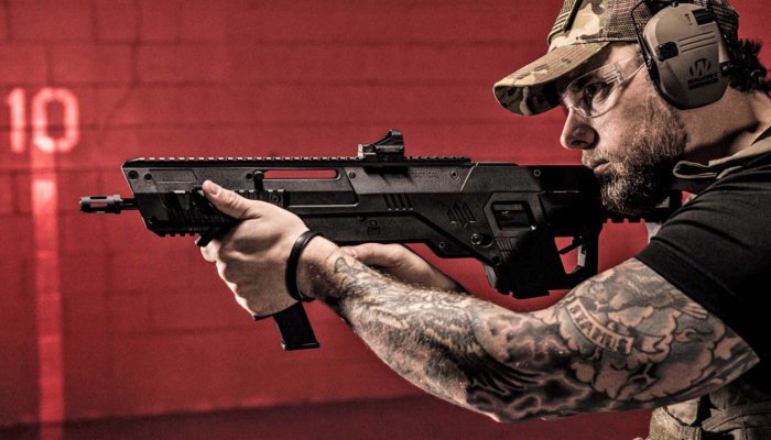 pistols: Meta Tactical Apex conversion kit: from pistol to bull-pup rifle