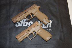 XM17/18 pistols for the Marines SIG Sauer XM17 pistols