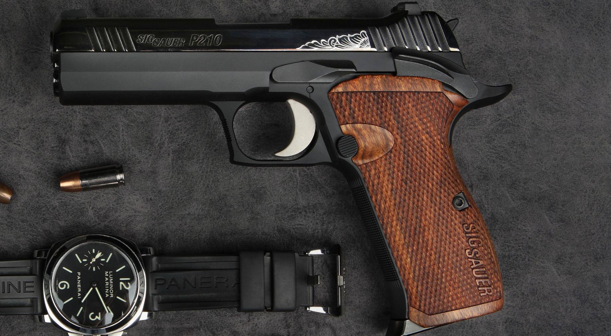 sig-sauer: P210 Carry Custom Works, a new limited edition pistol from SIG Sauer
