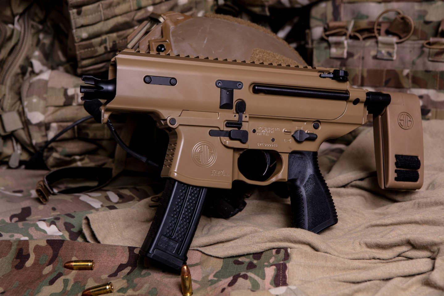 SIG Sauer MPX Copperhead is a 9mm ultra-compact SMG.