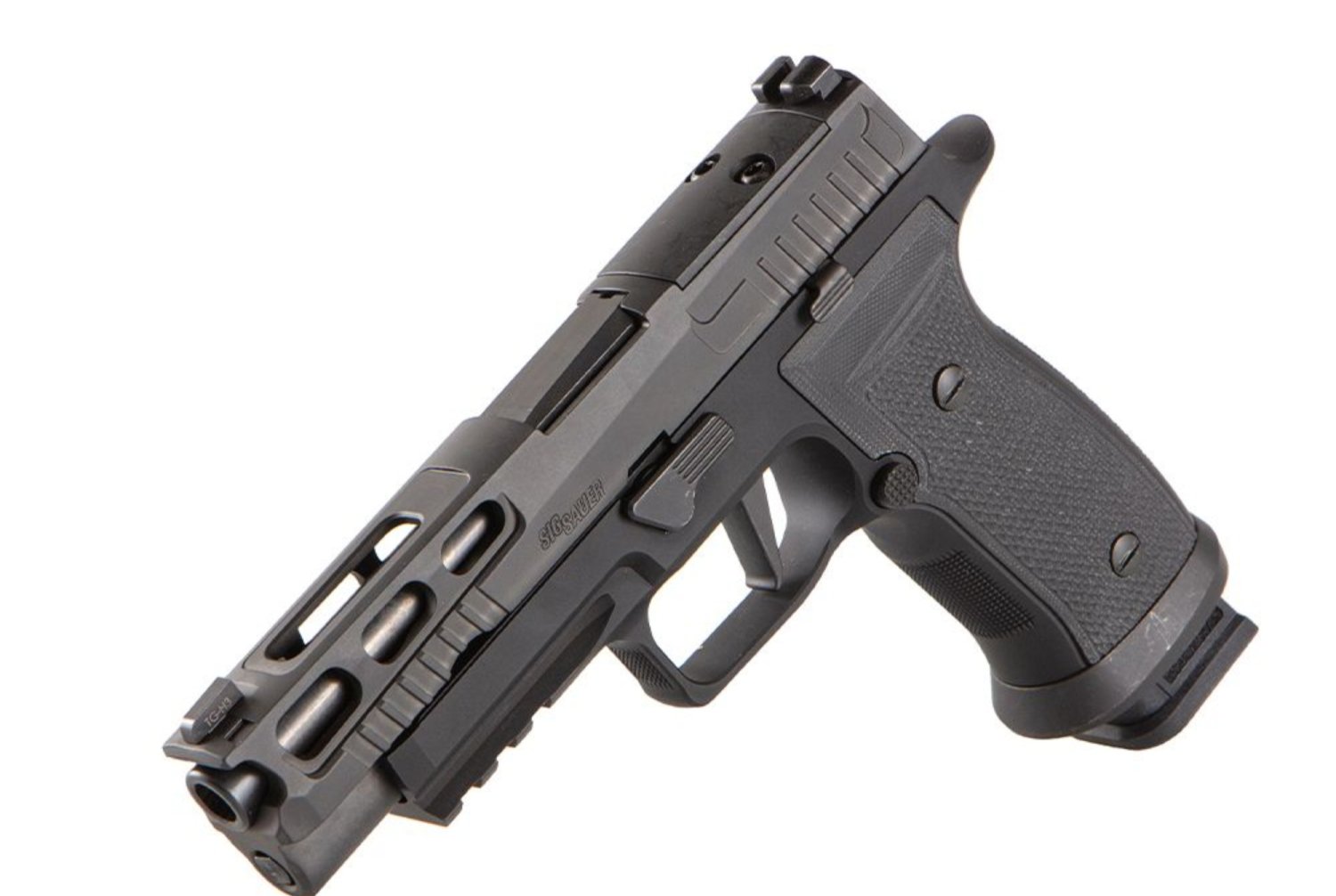 A fullsize, fullmetal P320 the new SIG Sauer P320 AXG Pro pistol