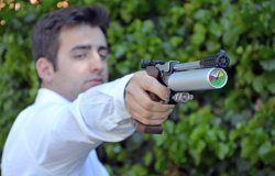 New Tesro Signum and Tesro Pro 4.5mm air pistols Tesro Pro pistol with 300 bar air cylinder: shooting test