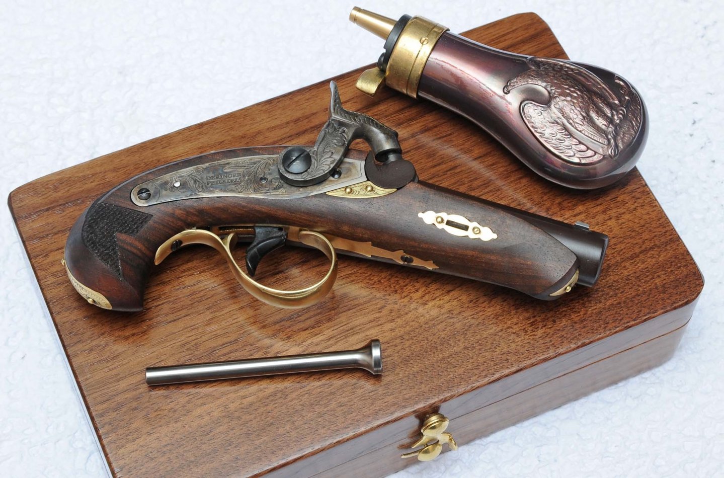 Pedersoli Philadelphia Deringer .45 caliber pistol The Philadelpia Deringer from Pedersoli