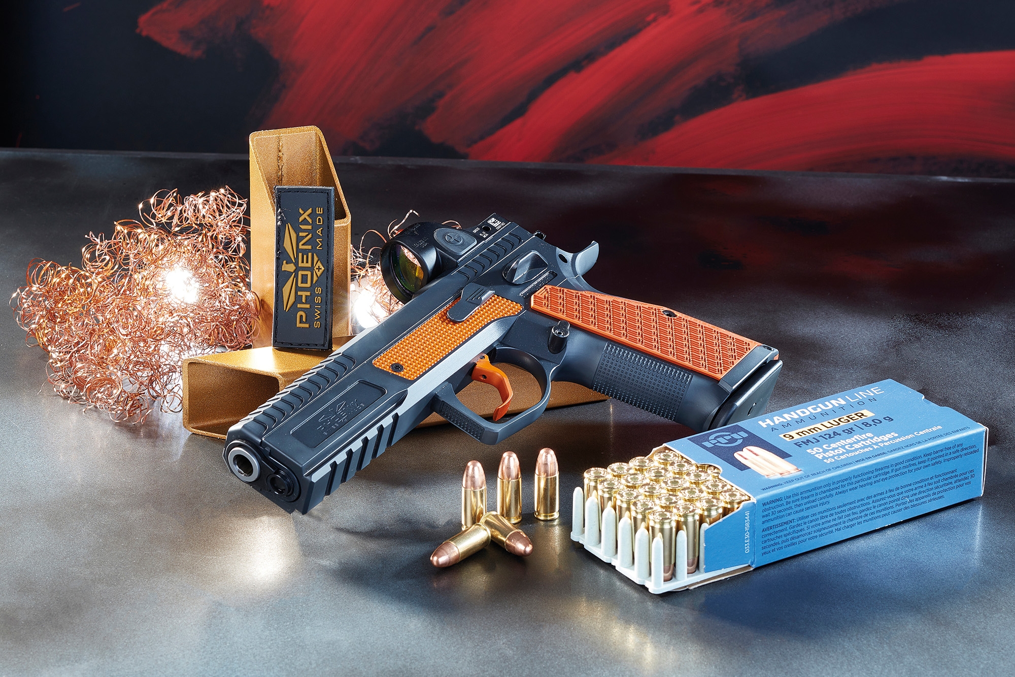 pistols: Phoenix Drake Production: a premium 9mm pistol for dynamic sport shooting with numerous options in terms of design, features and choice of sights pistols: Phoenix Drake Production: a premium 9mm pistol for dynamic sport shooting with numerous options in terms of design, features and choice of sights