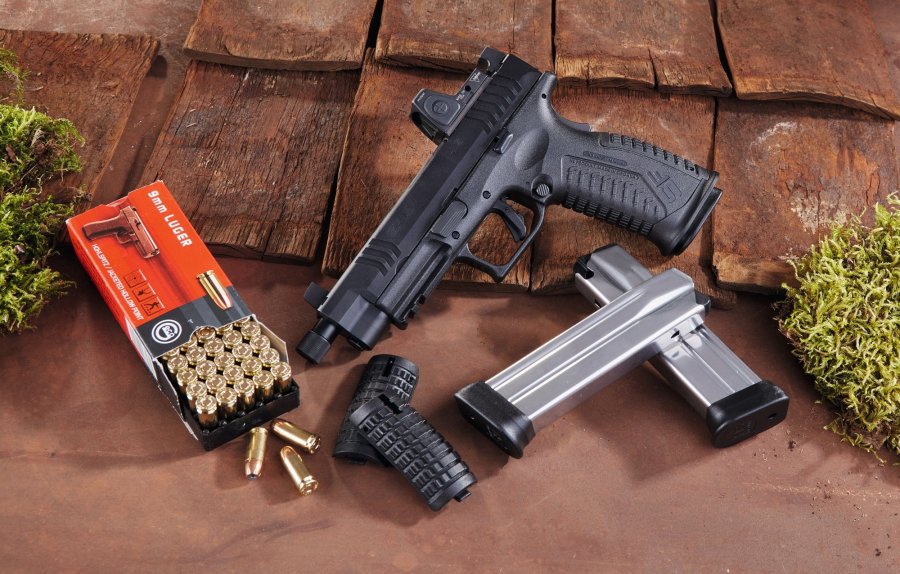 Everything about red dot sights for action disciplines with handguns: optics manufacturers, suitable guns, tips and more  HS Produkt pistol