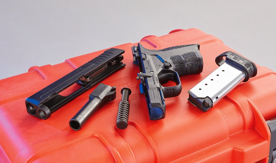 The HS Produkt S5 3.3 is disassembled