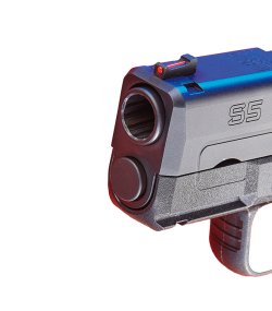 Practical test: the HS Produkt S5 3.3 subcompact pistol in .45 ACP on the shooting range the HS Produkt S5 3.3 subcompact pistol in .45 ACP