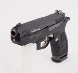 Premiere: VIGrand VIG007 Speedfire, a unique new 9mm pistol The VIG007 Speedfire
