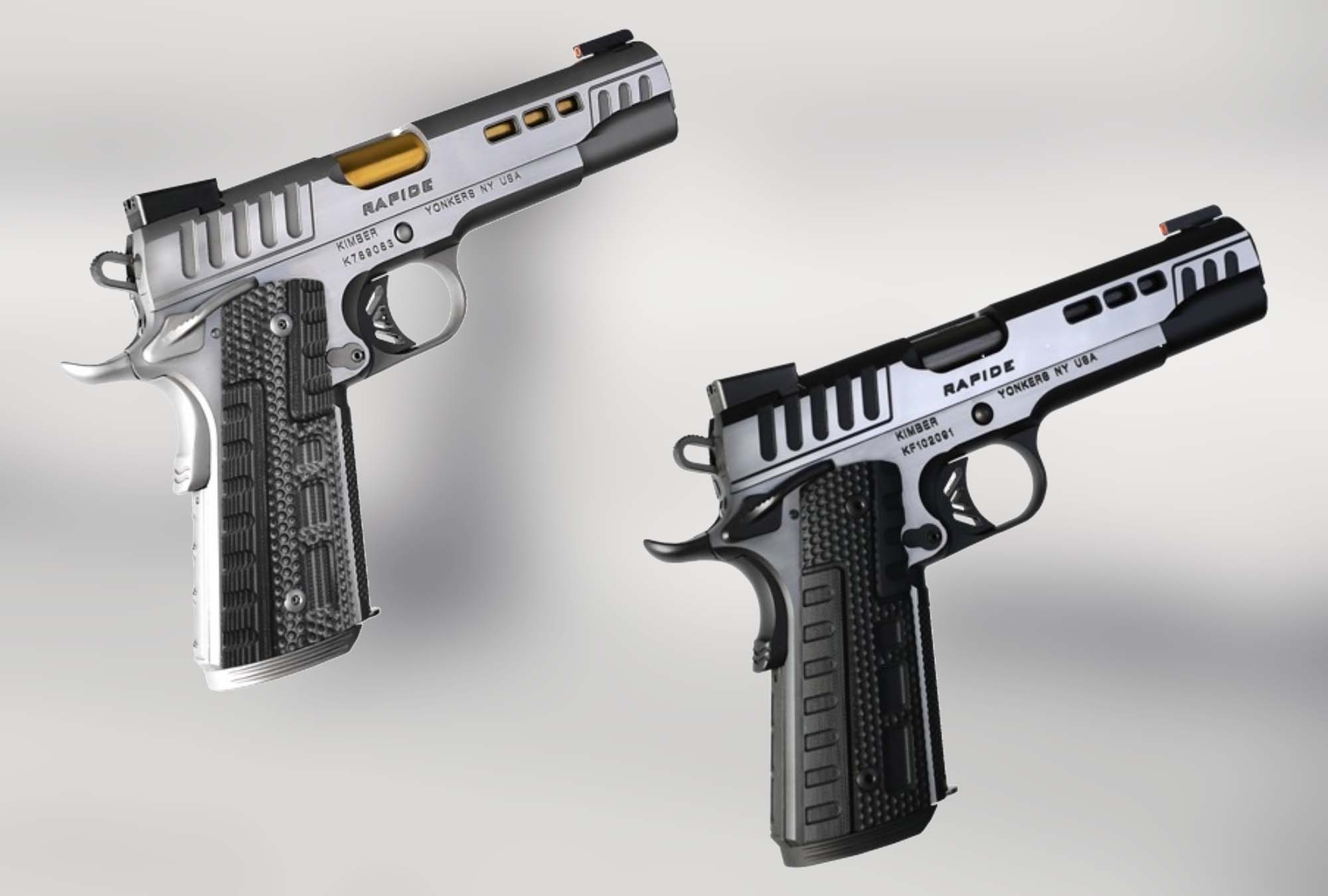 kimber: Rapide Dawn and Rapide Scorpius: from Kimber, two new pistols in the Rapide family kimber: Rapide Dawn and Rapide Scorpius: from Kimber, two new pistols in the Rapide family