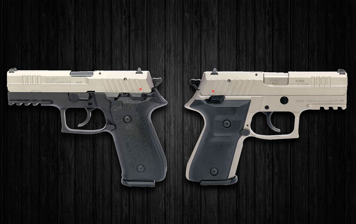 arex: Rex Zero pistols now available with nickel plated finish arex: Rex Zero pistols now available with nickel plated finish