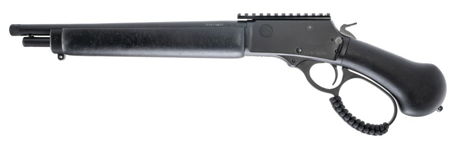 New Rossi R95 Triple Black Pistol, the compact lever-action gun Picatinny rail