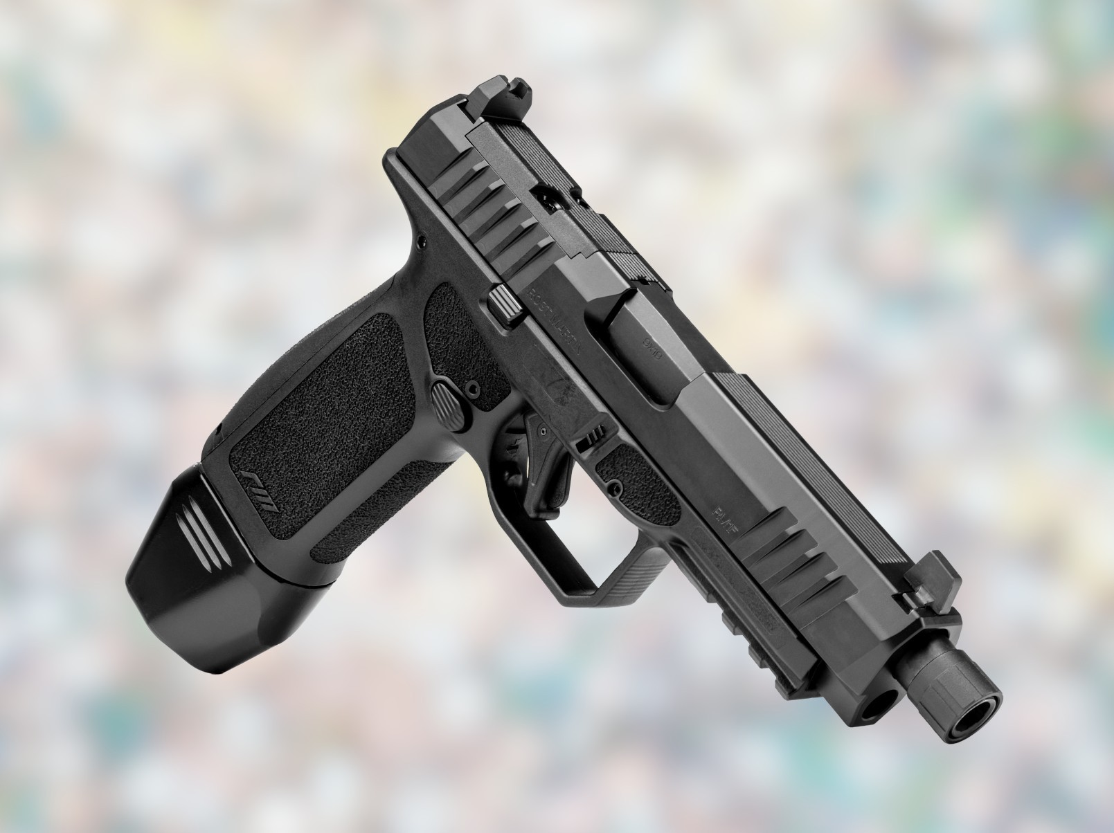 pistols: Rost Martin RM1F in 9mm: an American striker-fired pistol focused on ergonomics and build quality