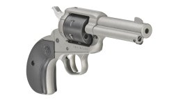 New for 2022, Ruger Birdshead-Style Wrangler Revolvers the “silver” version of the Ruger Birdshead-Style Wrangler Revolvers