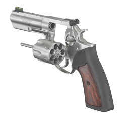 Ruger introduces the 7-round GP100 in .357 Mag. Ruger seven-shot GP100 revolver, rear sight